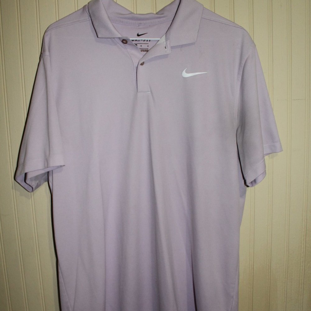 Men's Nike Dry-Fit Golf Polo, Sz. L